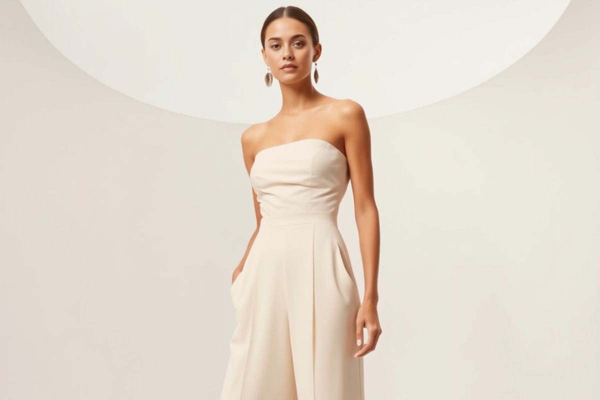 Strapless Dress Outfit Ideas